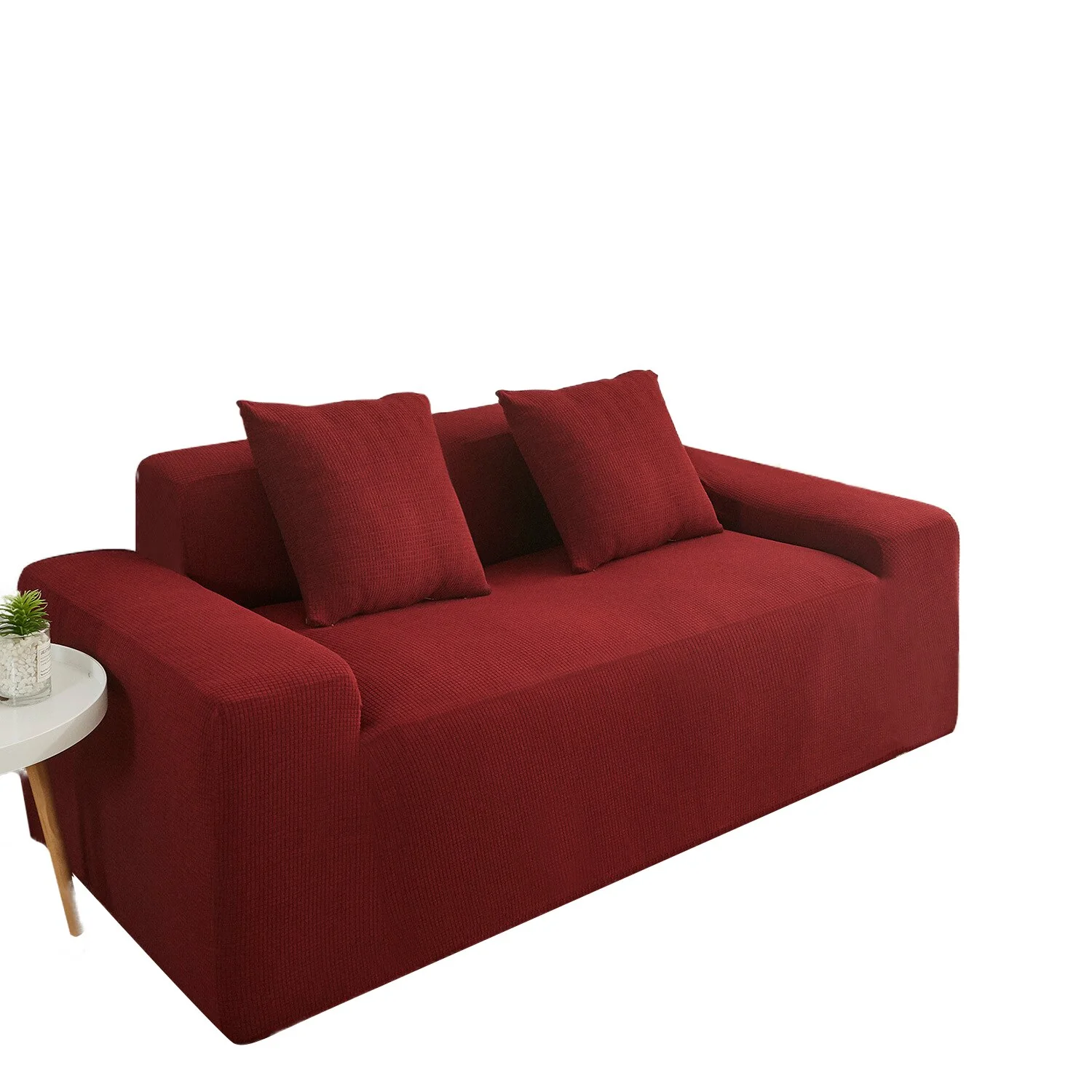 1/2/3/4 Seat Sofa Cover Waterproof Solid Color High Stretch Slipcover All-inclusive Elastic Couch Cover Sofa Covers Waterproof Dustproof Couch Covers - Image 10