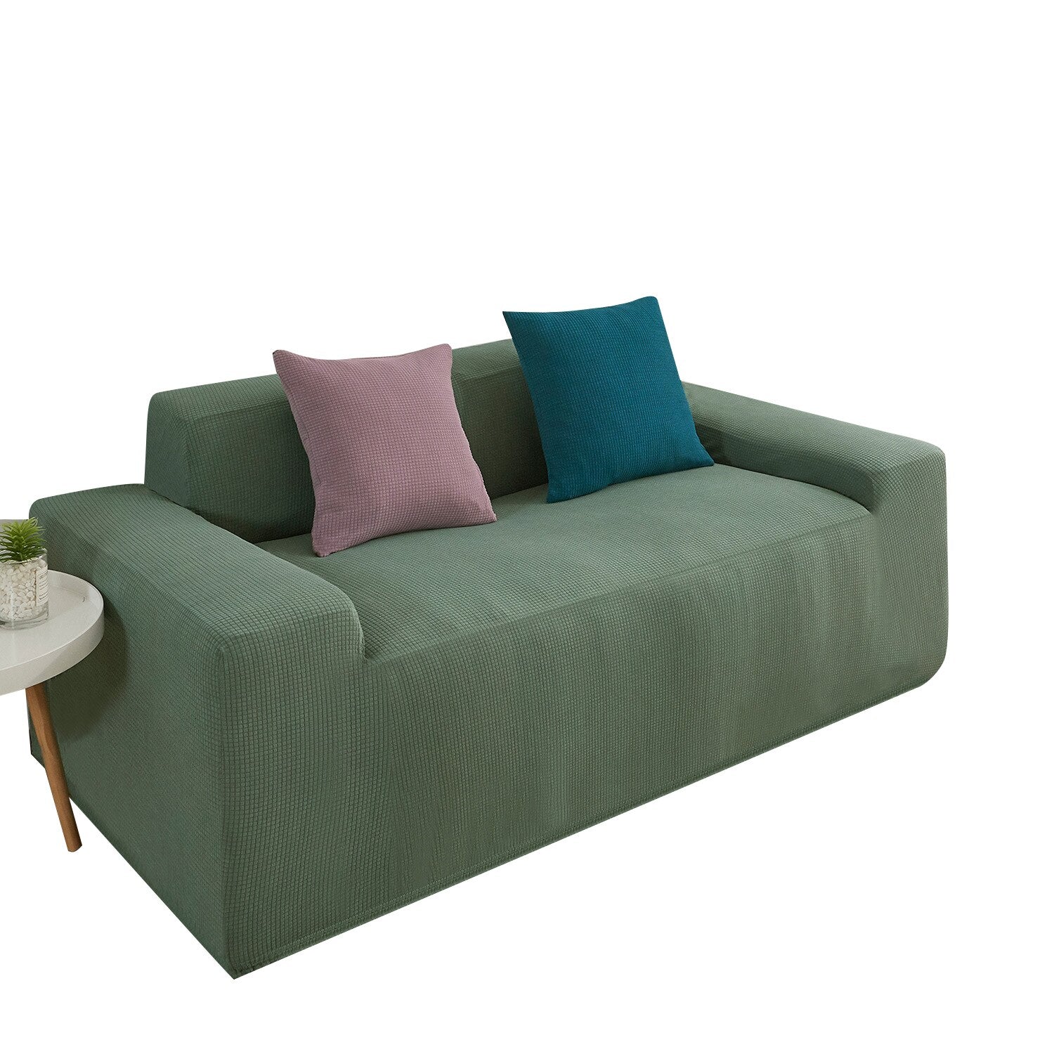 1/2/3/4 Seat Sofa Cover Waterproof Solid Color High Stretch Slipcover All-inclusive Elastic Couch Cover Sofa Covers Waterproof Dustproof Couch Covers - Image 12