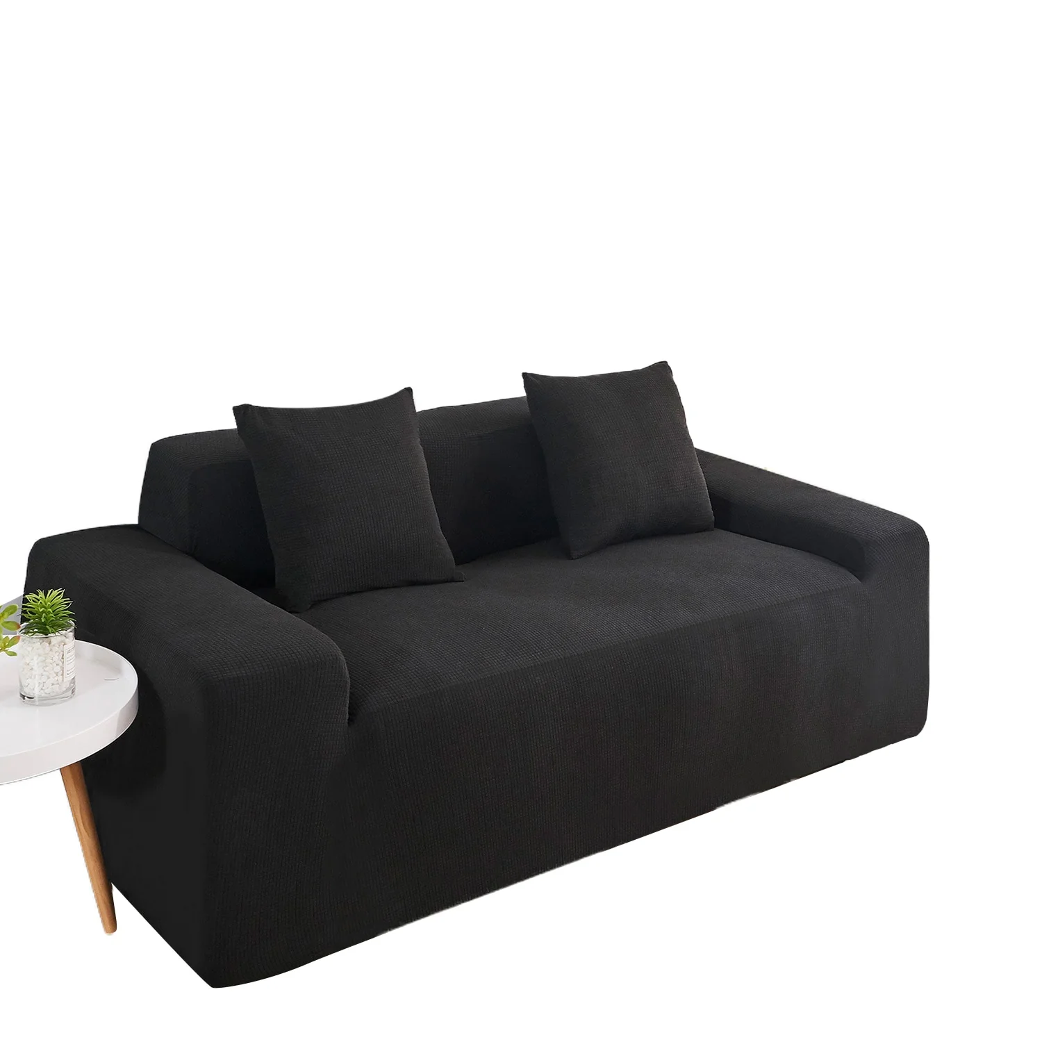 1/2/3/4 Seat Sofa Cover Waterproof Solid Color High Stretch Slipcover All-inclusive Elastic Couch Cover Sofa Covers Waterproof Dustproof Couch Covers - Image 14