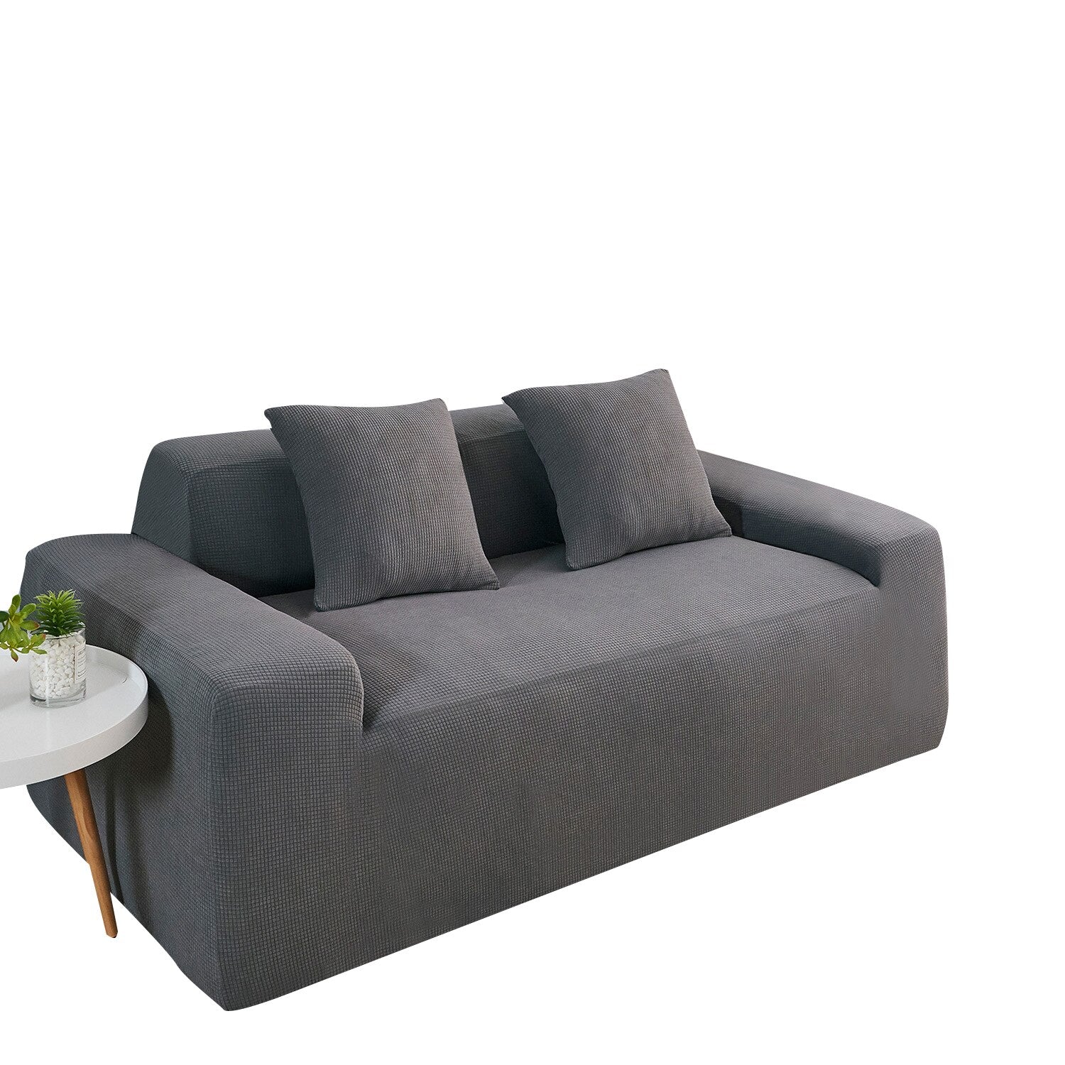 1/2/3/4 Seat Sofa Cover Waterproof Solid Color High Stretch Slipcover All-inclusive Elastic Couch Cover Sofa Covers Waterproof Dustproof Couch Covers - Image 9