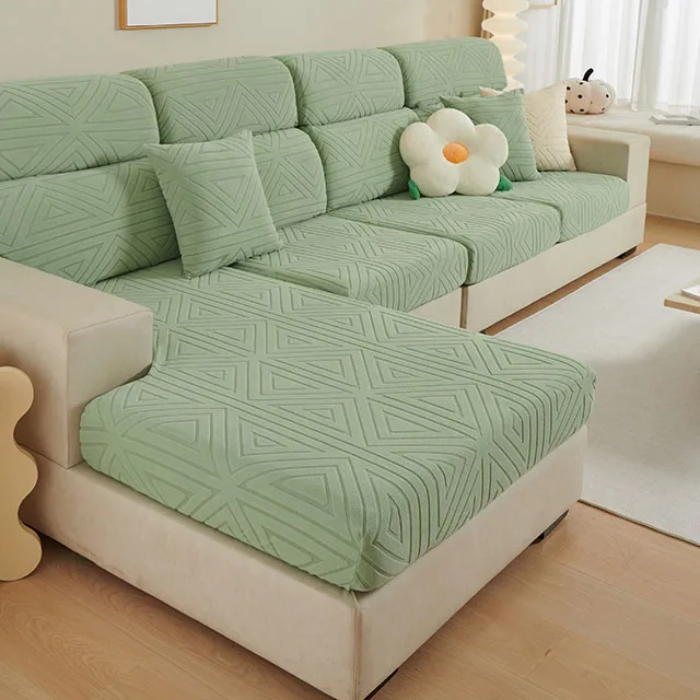 1/2/3/4 Seater Jacquard Elastic Sofa Cushion Covers for Living Room Couch Cover ArmChair Protector Sofa Slipcovers - Image 10