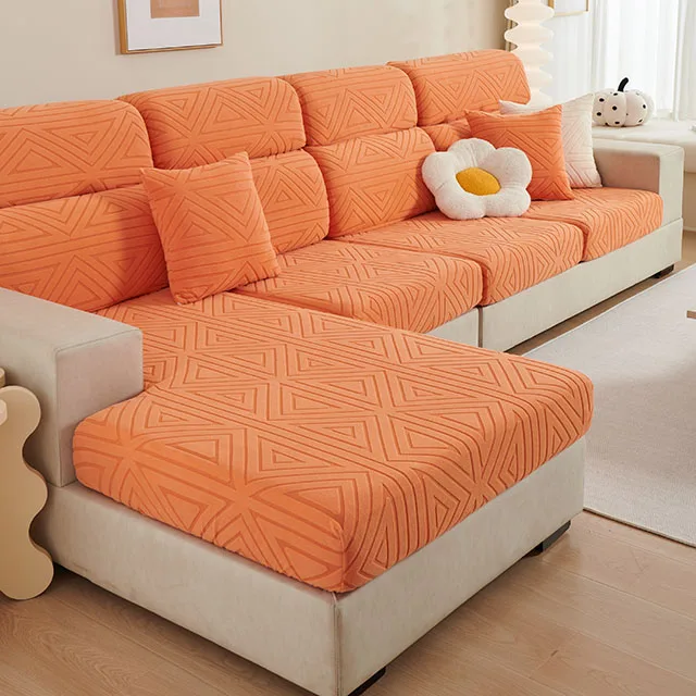 1/2/3/4 Seater Jacquard Elastic Sofa Cushion Covers for Living Room Couch Cover ArmChair Protector Sofa Slipcovers - Image 7