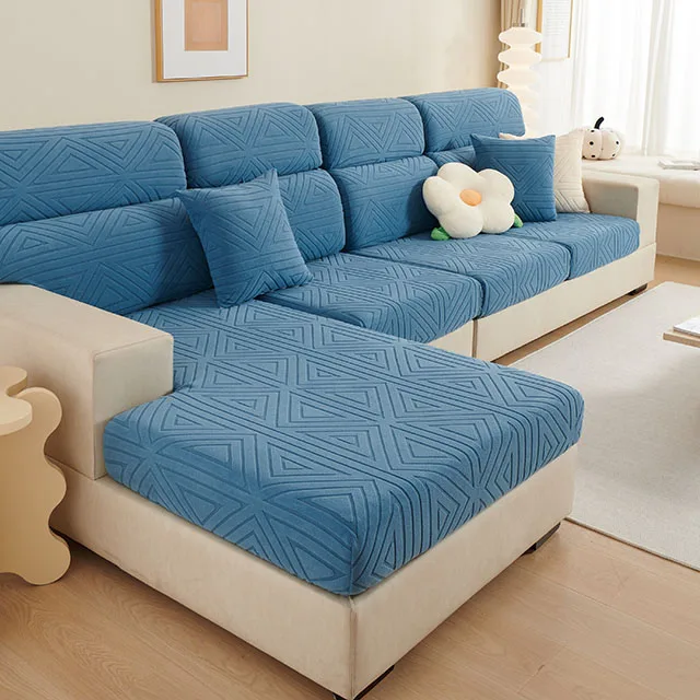 1/2/3/4 Seater Jacquard Elastic Sofa Cushion Covers for Living Room Couch Cover ArmChair Protector Sofa Slipcovers - Image 8