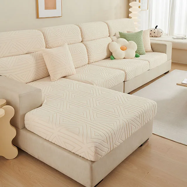 1/2/3/4 Seater Jacquard Elastic Sofa Cushion Covers for Living Room Couch Cover ArmChair Protector Sofa Slipcovers - Image 9