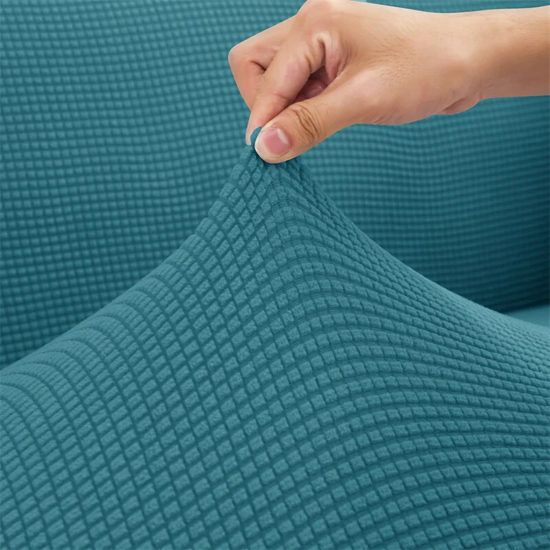 1/2/3/4 Seater Polar Fleece Sofa Cover for Living Room Elastic Thick Stretch L-shaped Corner Sofa Cover Slipcover Couch Cover - Image 4