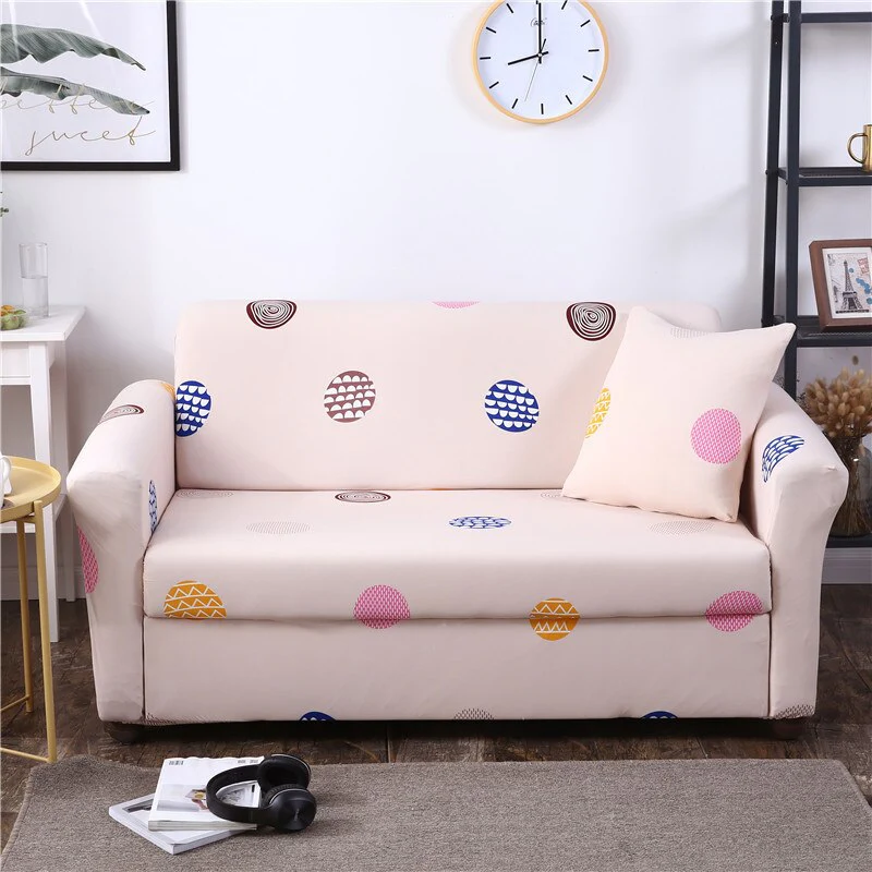 1/2/3/4 Seater Printed Elastic Sofa Covers Stretch Printed Flower Sofa Slipcovers Plaid Sofa Slipcover Sofa Chair Couch Cover Home Decor Covers - Image 8
