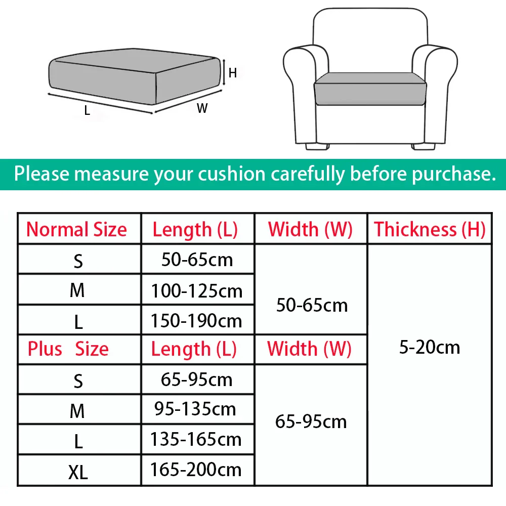 1/2/3/4 Seater PU Leather Elastic Sofa Seat Cushion Covers for Living Room Waterproof Stretch Chair Seat Cover Couch Slipcover - Image 4