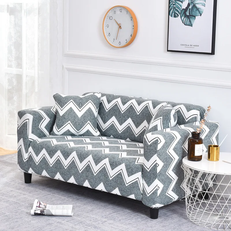 1/2/3/4 Seater Sofa Slipcovers Elastic Green Leaf Sofa Couch Cover Funda Sofa Chair Sofa Covers - Image 16