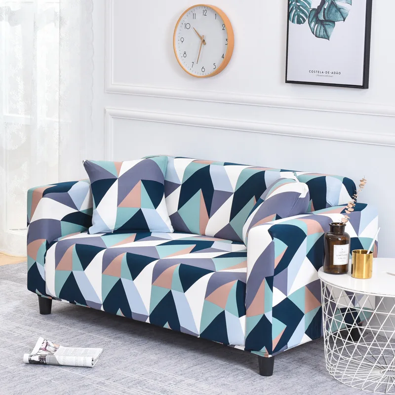 1/2/3/4 Seater Sofa Slipcovers Elastic Green Leaf Sofa Couch Cover Funda Sofa Chair Sofa Covers - Image 17