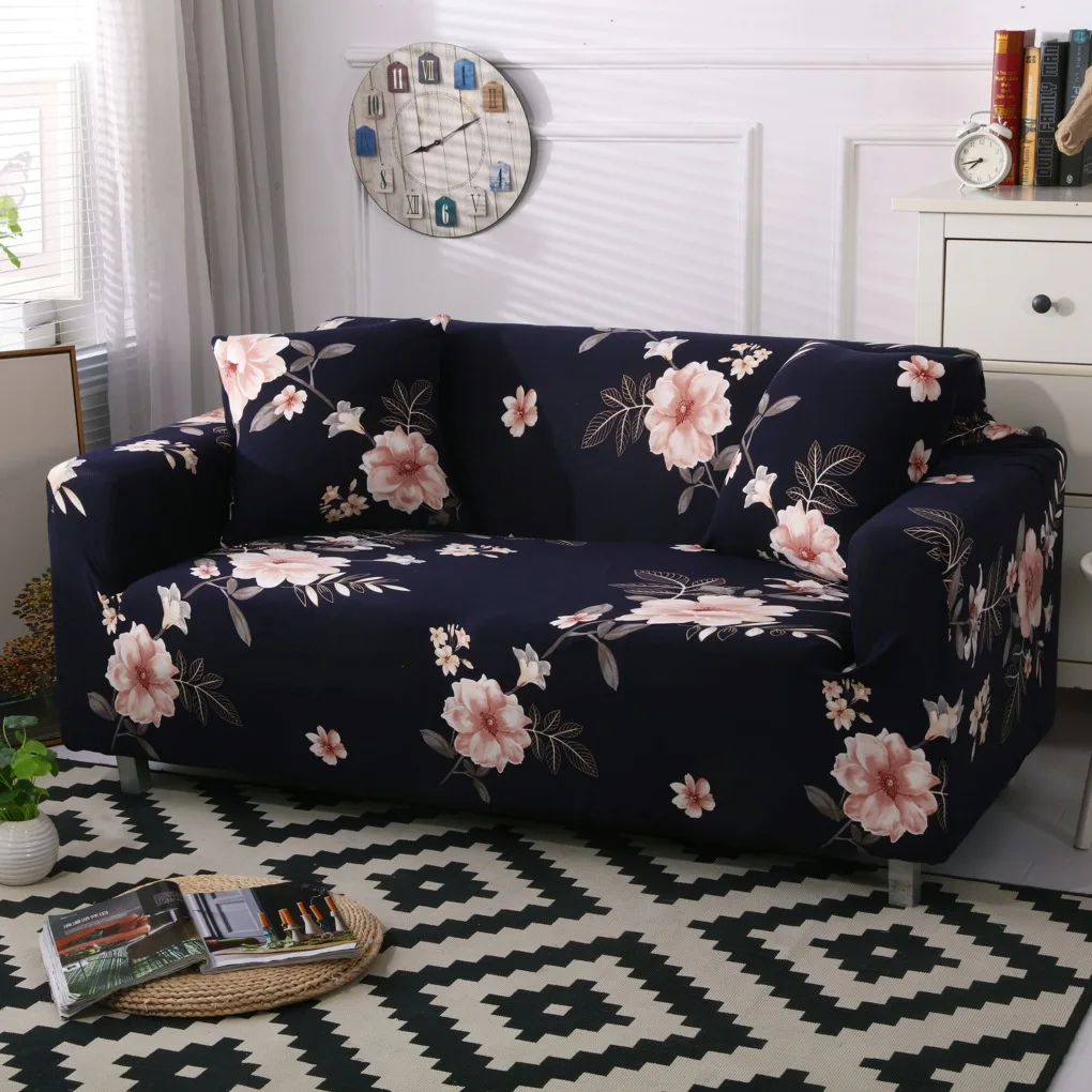 1/2/3/4 Seater Sofa Slipcovers Elastic Green Leaf Sofa Couch Cover Funda Sofa Chair Sofa Covers - Image 27