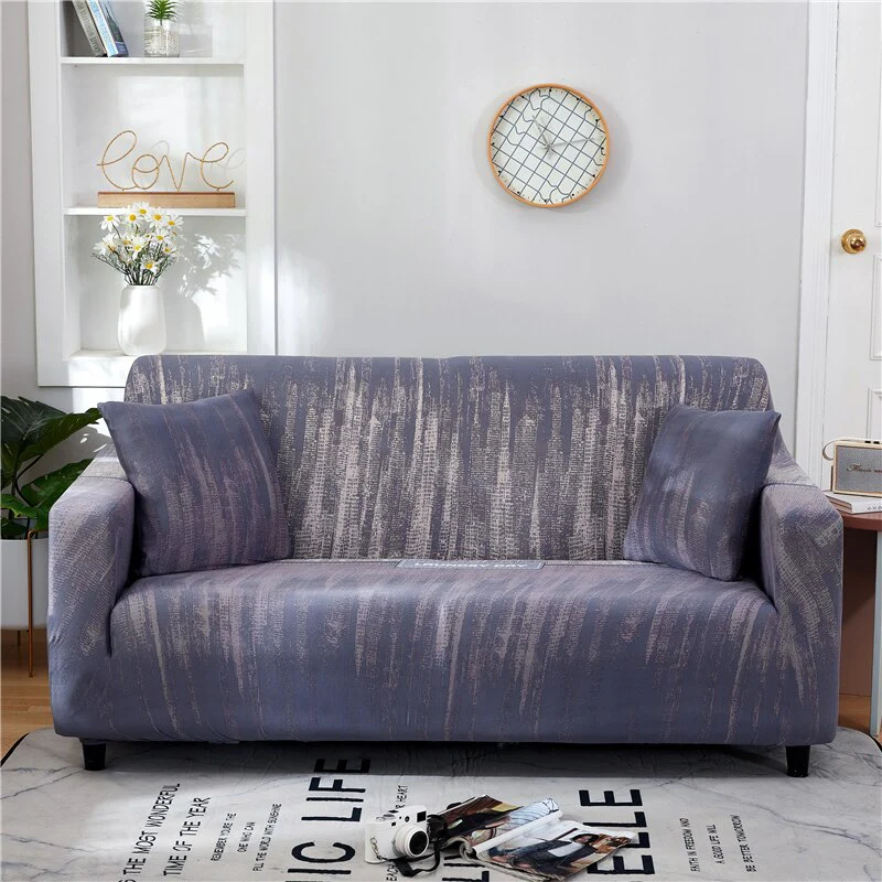 1/2/3/4seats Elastic Magic Sofa Cover Sofa All-inclusive Polyester Modern Elastic Corner Couch Slipcover Elastic 1/2/3/4 Seater L-Style Sofa Cover - Image 14