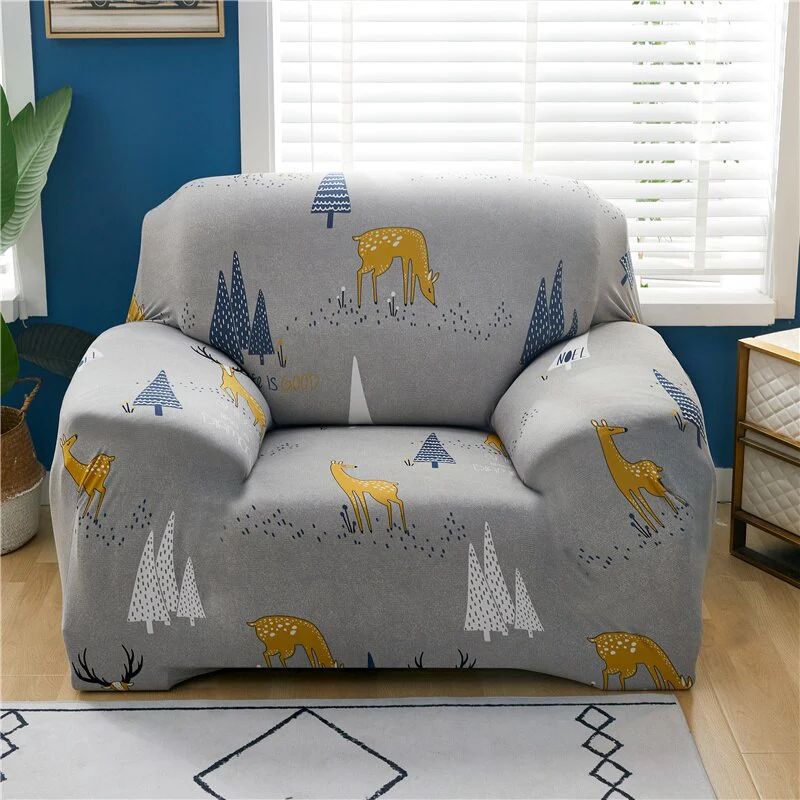 1/2/3/4seats Sofa Cover Settee Cover Armchair Sofa All-inclusive Polyester Modern Elastic Corner Couch Slipcover Sofa Cover Couch L-Style Slipcovers - Image 20
