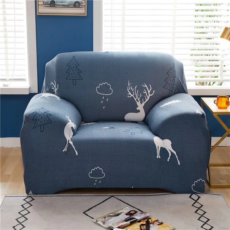 1/2/3/4seats Sofa Cover Settee Cover Armchair Sofa All-inclusive Polyester Modern Elastic Corner Couch Slipcover Sofa Cover Couch L-Style Slipcovers - Image 21