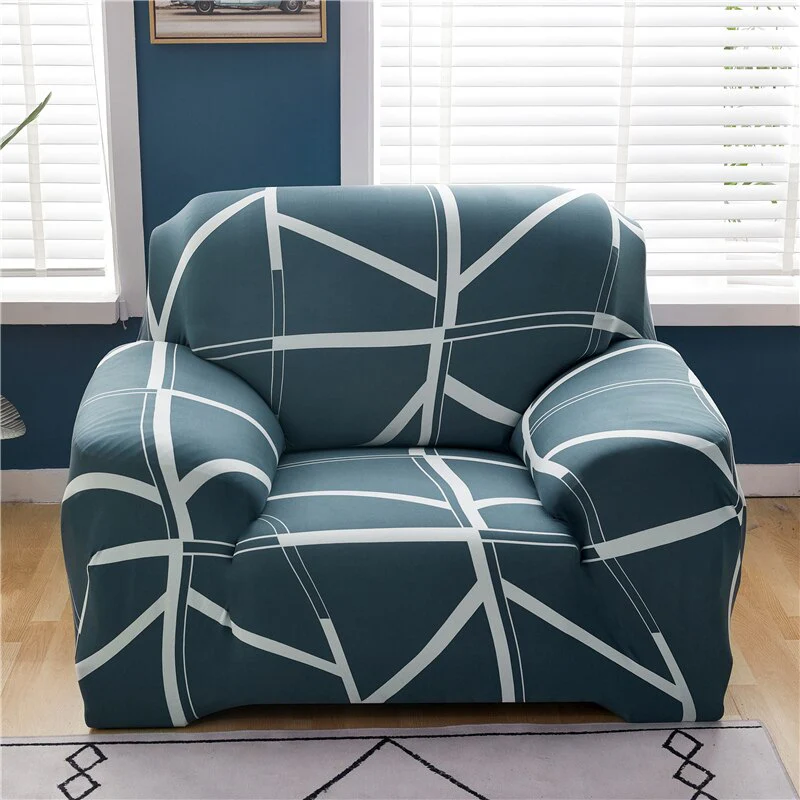 1/2/3/4seats Sofa Cover Settee Cover Armchair Sofa All-inclusive Polyester Modern Elastic Corner Couch Slipcover Sofa Cover Couch L-Style Slipcovers - Image 9