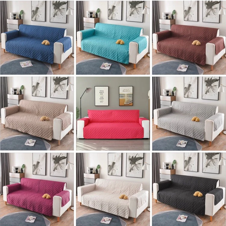 1/2/3 Seat Pet Sofa Covers For Living Room Couch Cover Chair  Anti-Slip Removable Washable Mat Furniture Protector Cat - Image 4