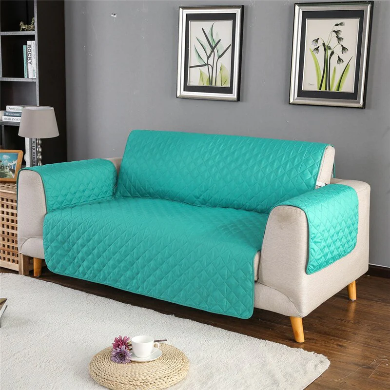 1/2/3 Seat Sofa Covers Pet Couch Cover Couch Cover Chair Throw Pet Dog Kid Mat Furniture Protector Reversible Armrest Slipcovers - Image 12