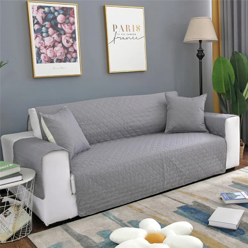 1/2/3 Seat Sofa Covers Pet Couch Cover Couch Cover Chair Throw Pet Dog Kid Mat Furniture Protector Reversible Armrest Slipcovers - Image 14