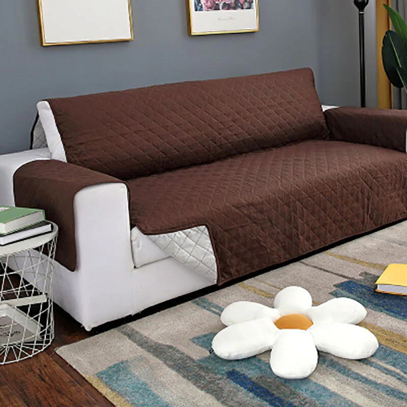 1/2/3 Seater Quilted Anti-wear Sofa Cover for Dogs Pets Kids Anti-Slip Couch Recliner Slipcovers Armchair Furniture Protector - Image 10