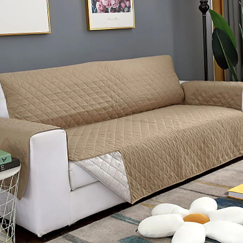 1/2/3 Seater Quilted Anti-wear Sofa Cover for Dogs Pets Kids Anti-Slip Couch Recliner Slipcovers Armchair Furniture Protector - Image 11