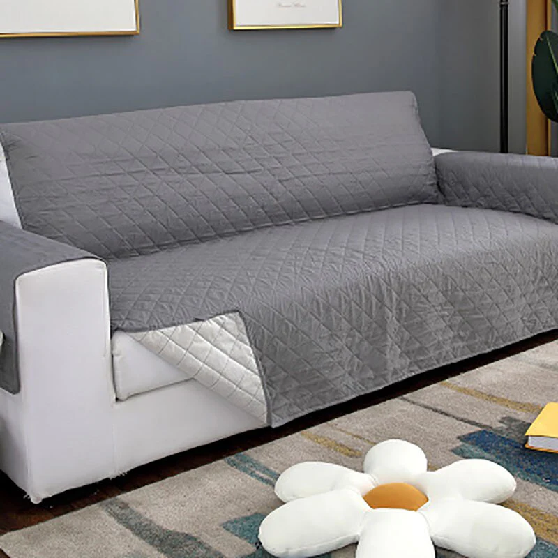 1/2/3 Seater Quilted Anti-wear Sofa Cover for Dogs Pets Kids Anti-Slip Couch Recliner Slipcovers Armchair Furniture Protector - Image 13