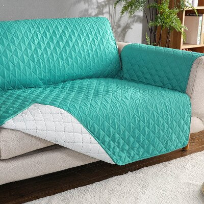 1/2/3 Seater Quilted Anti-wear Sofa Cover for Dogs Pets Kids Anti-Slip Couch Recliner Slipcovers Armchair Furniture Protector - Image 5