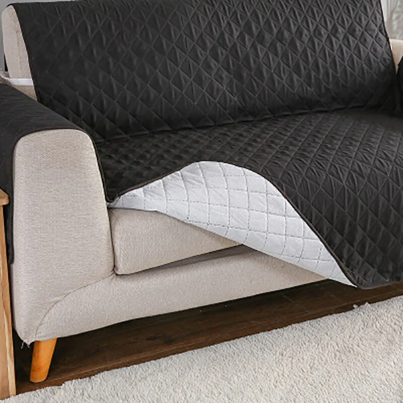 1/2/3 Seater Quilted Anti-wear Sofa Cover for Dogs Pets Kids Anti-Slip Couch Recliner Slipcovers Armchair Furniture Protector - Image 8