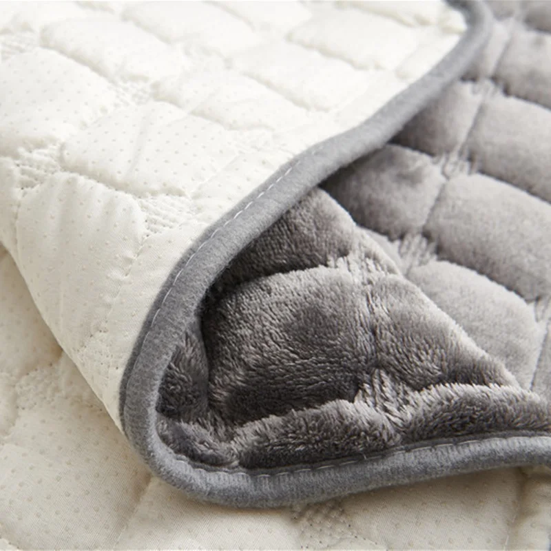 1/2/3 Seater Recliner Sofa Covers Flannel Armchair Case Plush Sofa Cover Non-Slip Relax Lazy Boy Chair Slipcovers Home Decor - Image 3