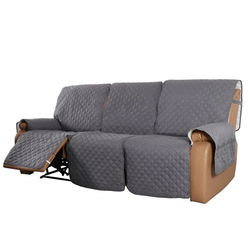 1 2 3 Seater Recliner Sofa Covers Pet Kids Dog Sofa Mat Solid Lounger Couch Towel  Armchair Covers Lazy Boy Chair Sofa Slipcovers - Image 20