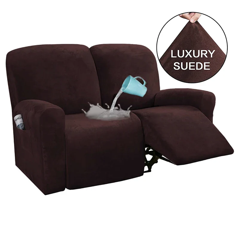 1 2 3 Seater Waterproof Recliner Sofa Covers Elastic Spandex Relax Lazy Boy Chair Cover for Living Room Armchair Sofa Cover - Image 16