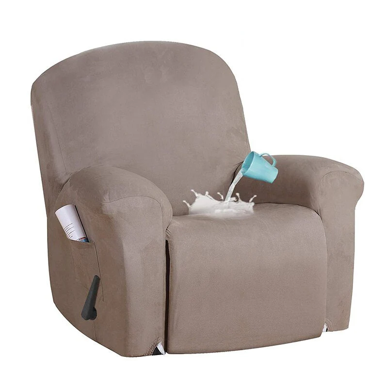1 2 3 Seater WaterRepellent Recliner Sofa Covers Elastic Relax Massage Couch Slipcovers for Living Room Armchair Sofa Covers - Image 21