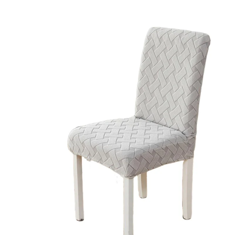 1/2/4/6Pcs Elastic Seat Chair Covers Jacquard Spandex Dining Chair Cover Living Room Dining Room Waterproof Elastic Seat Cover - Image 11