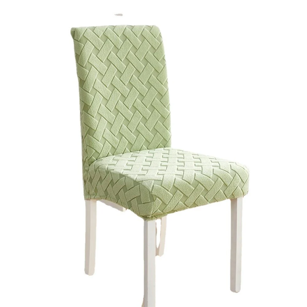 1/2/4/6Pcs Elastic Seat Chair Covers Jacquard Spandex Dining Chair Cover Living Room Dining Room Waterproof Elastic Seat Cover - Image 6