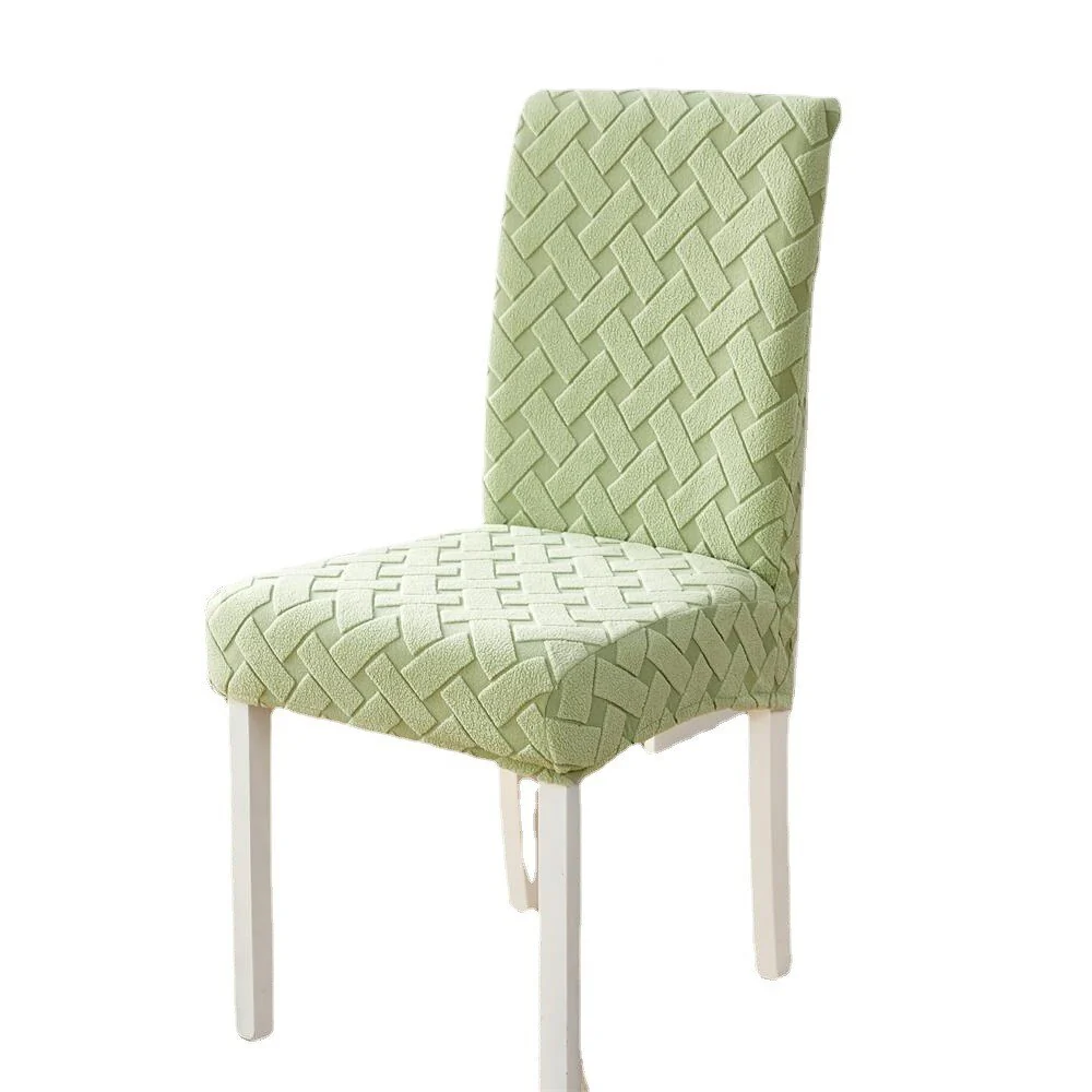 1/2/4/6Pcs Elastic Seat Chair Covers Jacquard Spandex Dining Chair Cover Living Room Dining Room Waterproof Elastic Seat Cover - Image 7