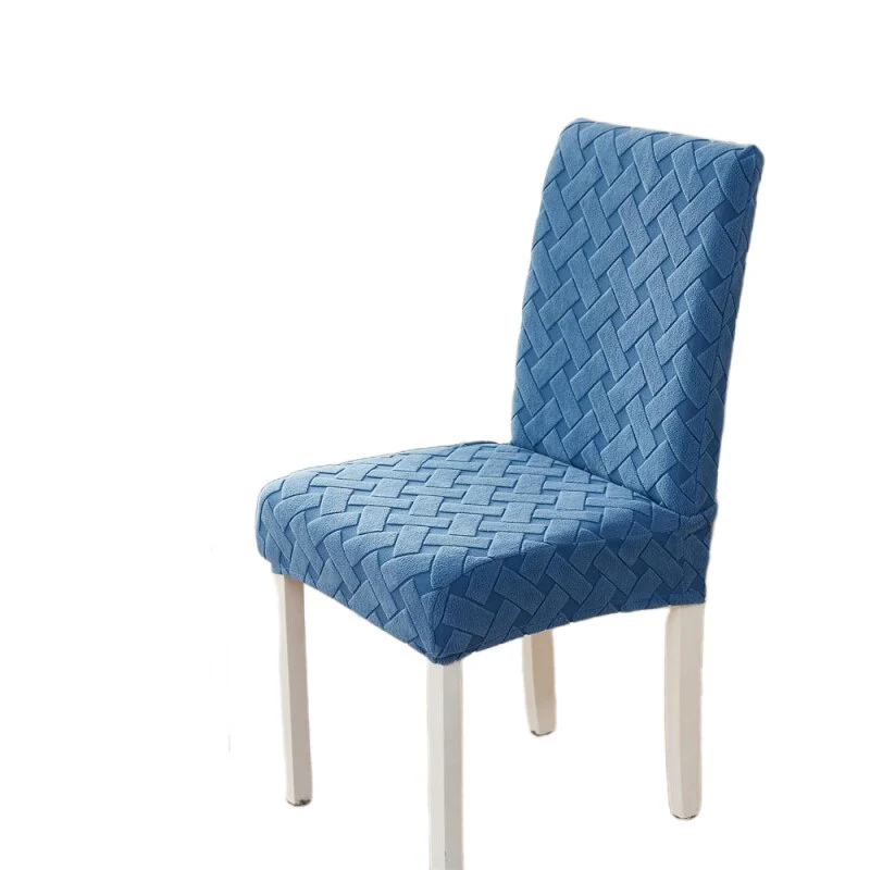 1/2/4/6Pcs Elastic Seat Chair Covers Jacquard Spandex Dining Chair Cover Living Room Dining Room Waterproof Elastic Seat Cover - Image 8