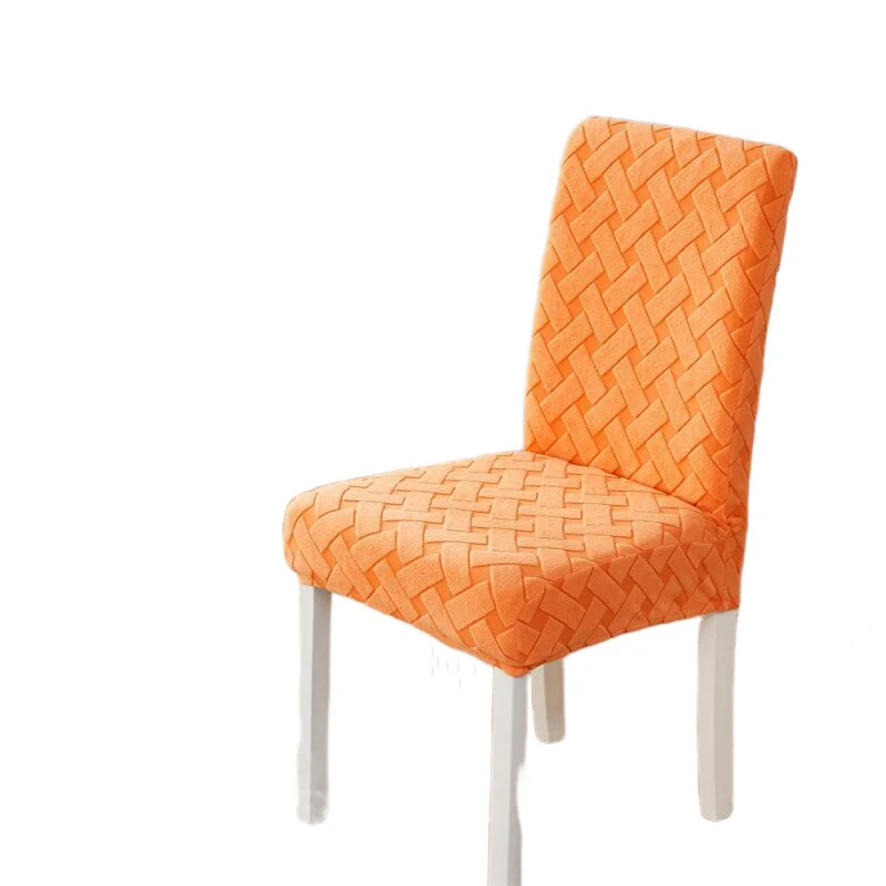 1/2/4/6Pcs Elastic Seat Chair Covers Jacquard Spandex Dining Chair Cover Living Room Dining Room Waterproof Elastic Seat Cover - Image 9