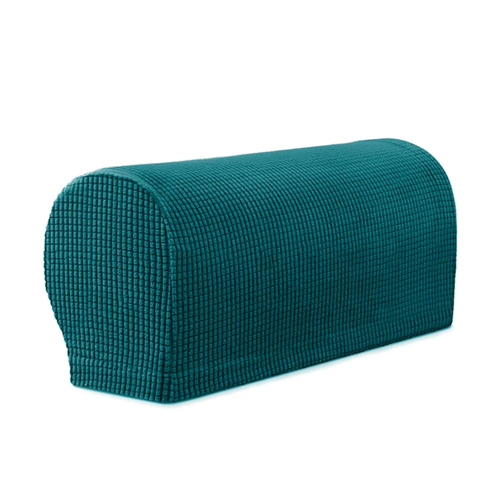 1 Pair Stretch Armrest Covers Set Chair Sofa Arm Protectors Armchair Covers Solid Couch Cover Removable Elastic Loveseat Sover - Image 10