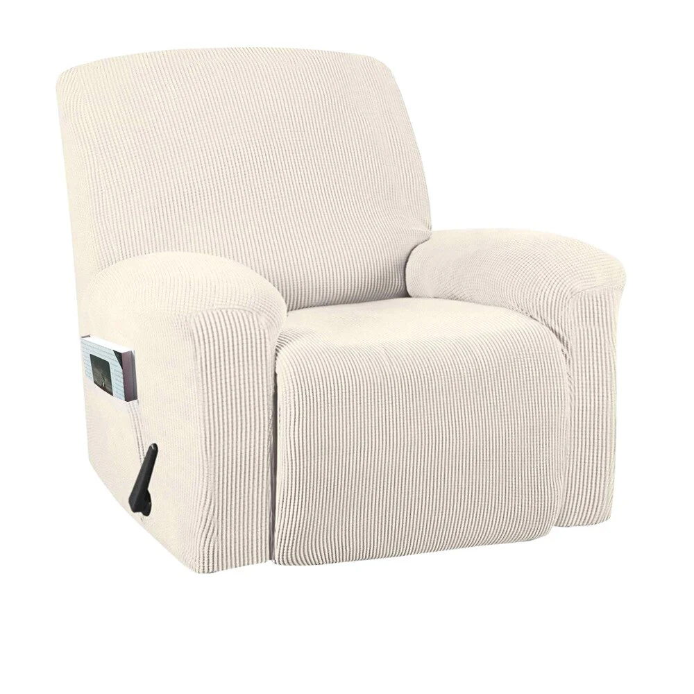 1 Piece Stretch Chair Recliner Slipcovers Furniture Protector Cover for Armchair Sofa Couch Living Room Single Seater - Image 14