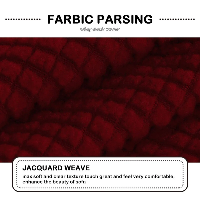 1 Piece Stretch Chair Recliner Slipcovers Furniture Protector Cover for Armchair Sofa Couch Living Room Single Seater - Image 5