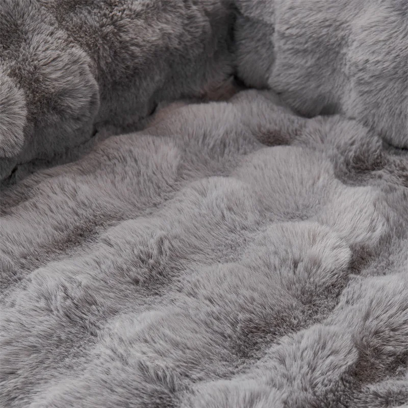 1 Seater Thick Plush Recliner Sofa Cover Anti-cat Scratch Single Armchair Cover Soft Warm Relax Lazy Boy Chair Slipcover - Image 5