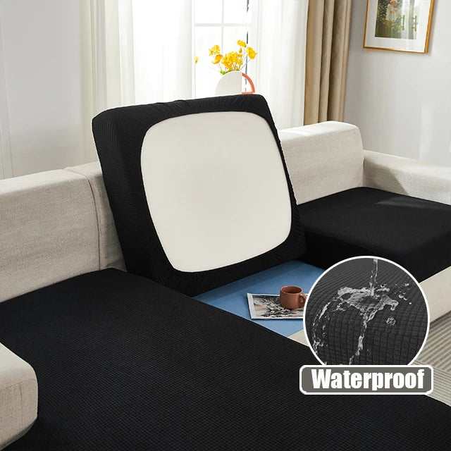 2025 Best Selling Jacquard Waterproof Sofa Cushion Cover Elastic Sofa Protector Slipcovers Removable Solid Sofa Cover - Image 13