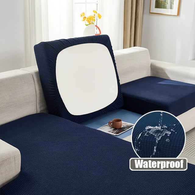 2025 Best Selling Jacquard Waterproof Sofa Cushion Cover Elastic Sofa Protector Slipcovers Removable Solid Sofa Cover - Image 14