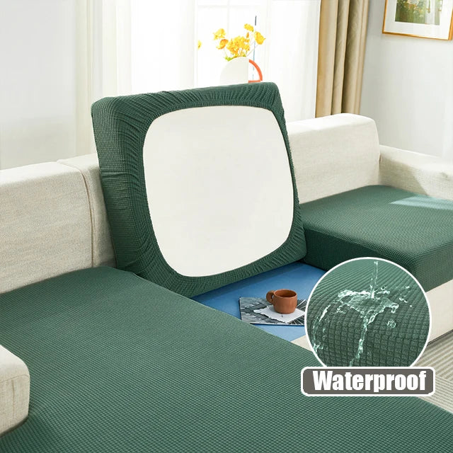 2025 Best Selling Jacquard Waterproof Sofa Cushion Cover Elastic Sofa Protector Slipcovers Removable Solid Sofa Cover - Image 15