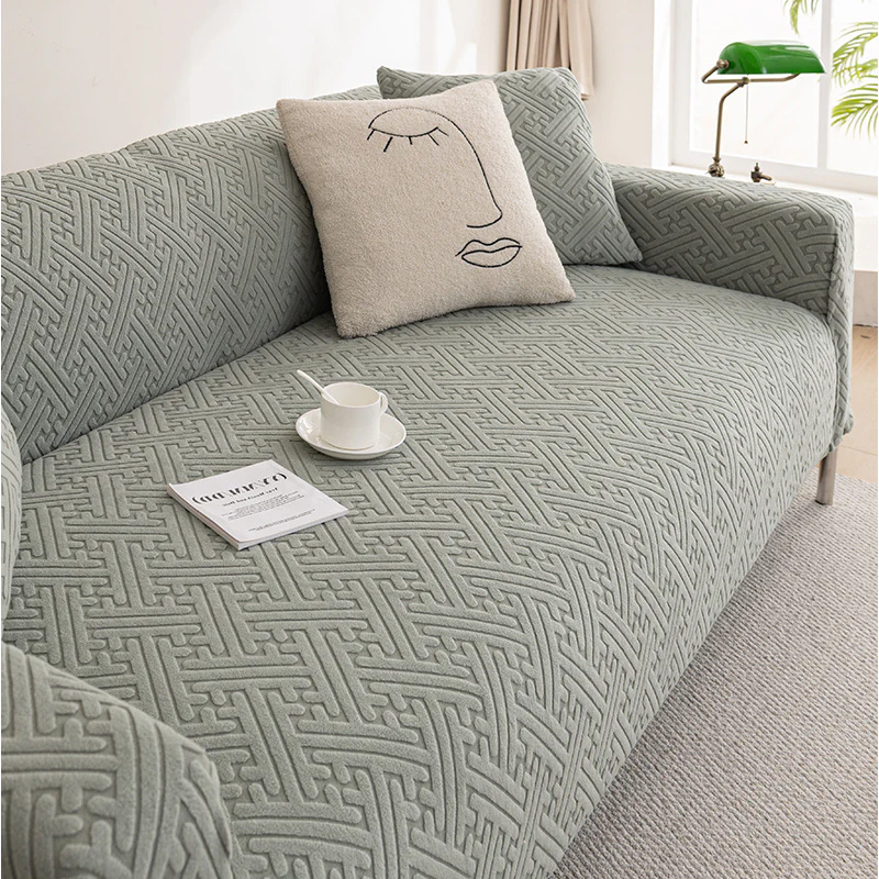 2025 Luxury Lazy-Friendly Sofa Cover Set Full-Coverage Universal Couch Covers All-Season Protector with No-Tuck Elastic Design - Image 8