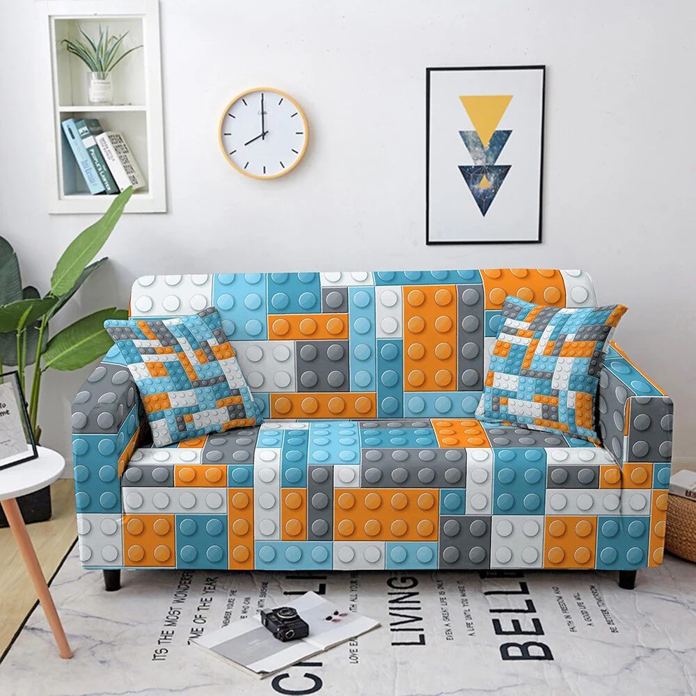3D Sofa Covers 3D Couch Covers Case Corner Sofa Cover Elastic Couch Slipcovers Sofa Protector Funda Sofa Couch Cover 1/2/3/4 Seaters - Image 10