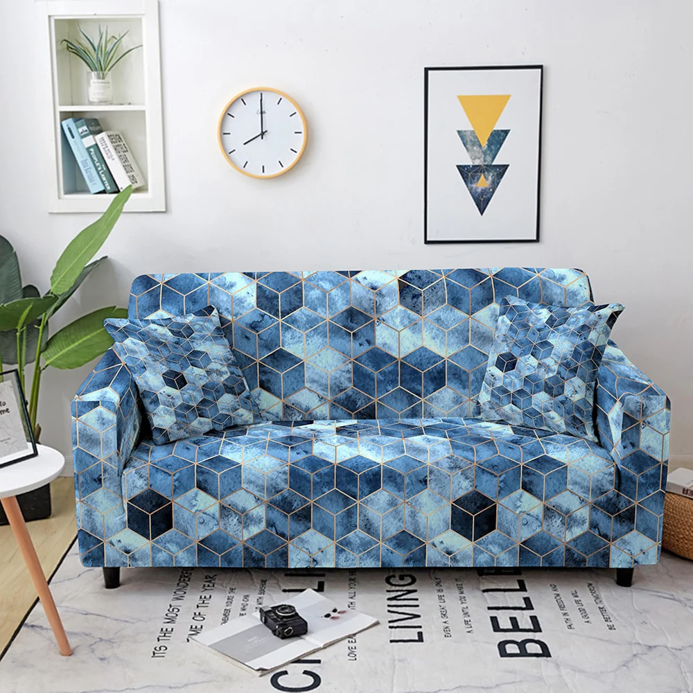 3D Sofa Covers 3D Couch Covers Case Corner Sofa Cover Elastic Couch Slipcovers Sofa Protector Funda Sofa Couch Cover 1/2/3/4 Seaters - Image 11