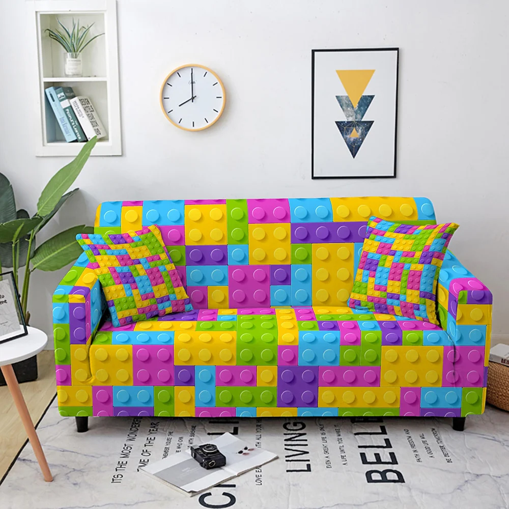 3D Sofa Covers 3D Couch Covers Case Corner Sofa Cover Elastic Couch Slipcovers Sofa Protector Funda Sofa Couch Cover 1/2/3/4 Seaters - Image 14