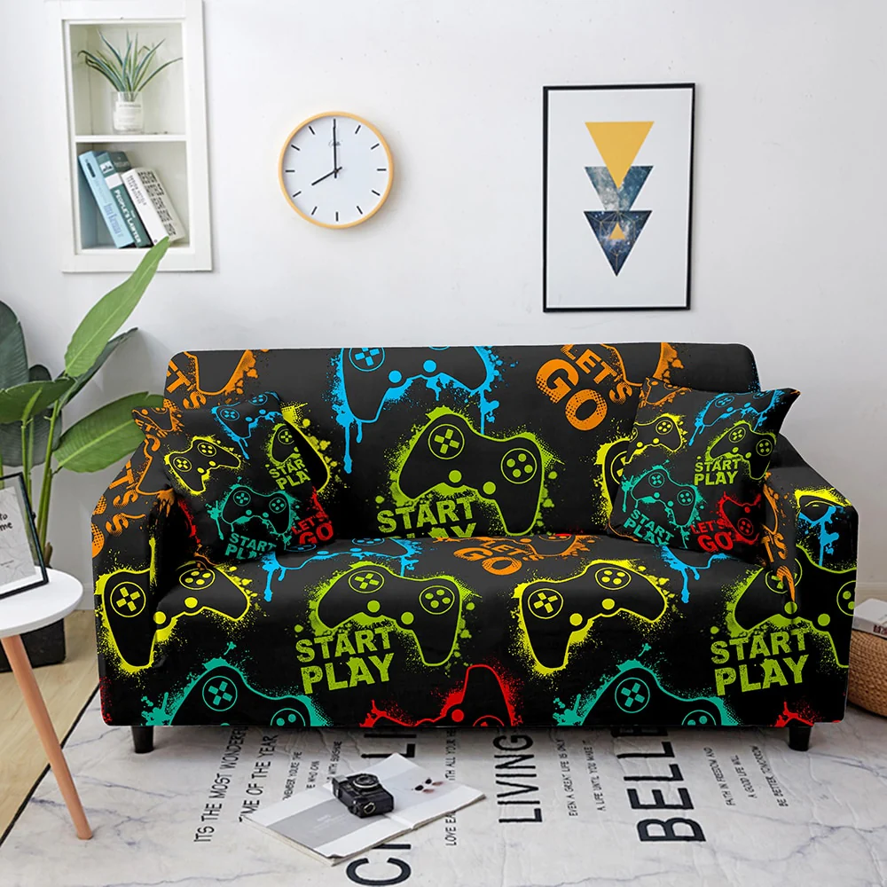 3D Sofa Covers 3D Couch Covers Case Corner Sofa Cover Elastic Couch Slipcovers Sofa Protector Funda Sofa Couch Cover 1/2/3/4 Seaters - Image 23