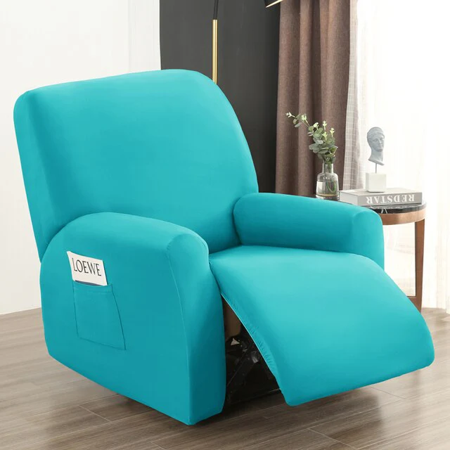 4 pieces Waterproof Recliner Sofa Cover for Living Room Elastic Reclining Chair Cover Protection Lazy Boy Relax Armchair Cover - Image 35