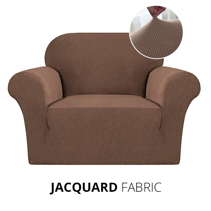 4 Types Armchair Cover Elastic Sofa Cover Stretch Furniture Slipcover for Chairs 1 Seat Couch Cover Case 1 Seat Soft Cover - Image 11