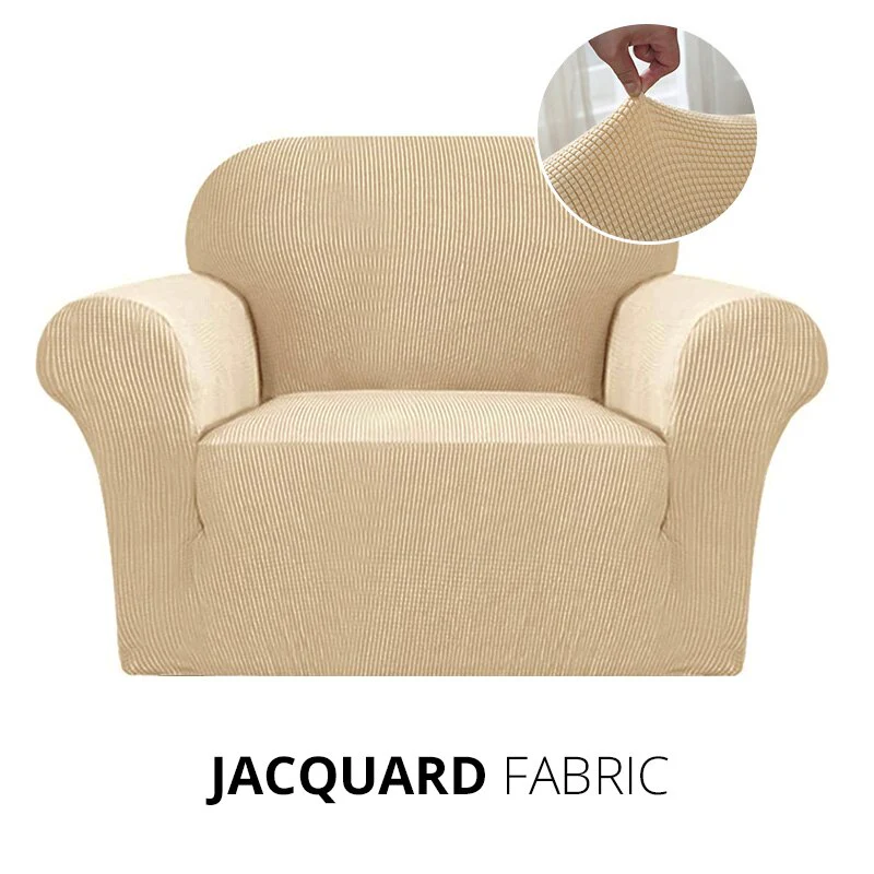 4 Types Armchair Cover Elastic Sofa Cover Stretch Furniture Slipcover for Chairs 1 Seat Couch Cover Case 1 Seat Soft Cover - Image 12